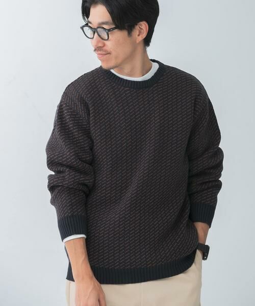 URBAN RESEARCH ITEMS / アーバンリサーチ アイテムズ ニット・セーター | マシンウォッシャブル バーズアイ クルーニット | 詳細2