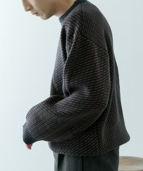 URBAN RESEARCH ITEMS / アーバンリサーチ アイテムズ ニット・セーター | マシンウォッシャブル バーズアイ クルーニット | 詳細7