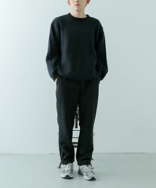 URBAN RESEARCH ITEMS / アーバンリサーチ アイテムズ ニット・セーター | マシンウォッシャブル バーズアイ クルーニット | 詳細19