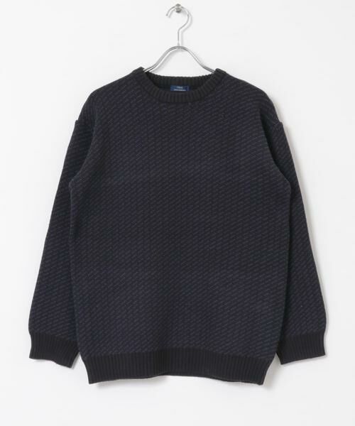 URBAN RESEARCH ITEMS / アーバンリサーチ アイテムズ ニット・セーター | マシンウォッシャブル バーズアイ クルーニット | 詳細20