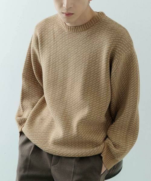 URBAN RESEARCH ITEMS / アーバンリサーチ アイテムズ ニット・セーター | マシンウォッシャブル バーズアイ クルーニット | 詳細23