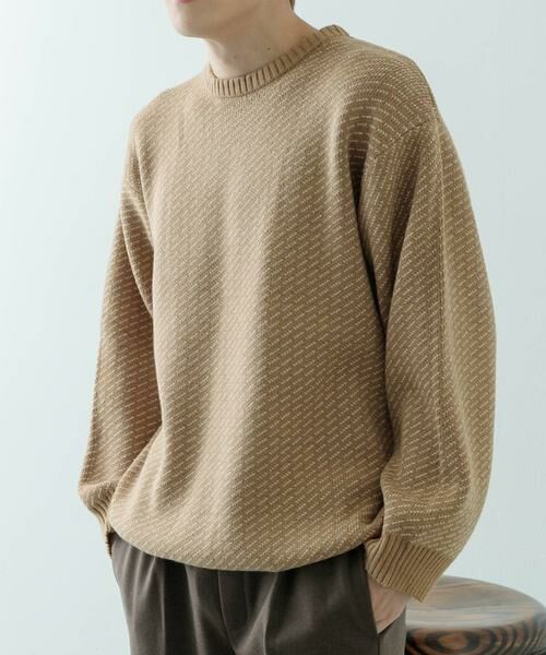 URBAN RESEARCH ITEMS / アーバンリサーチ アイテムズ ニット・セーター | マシンウォッシャブル バーズアイ クルーニット | 詳細24