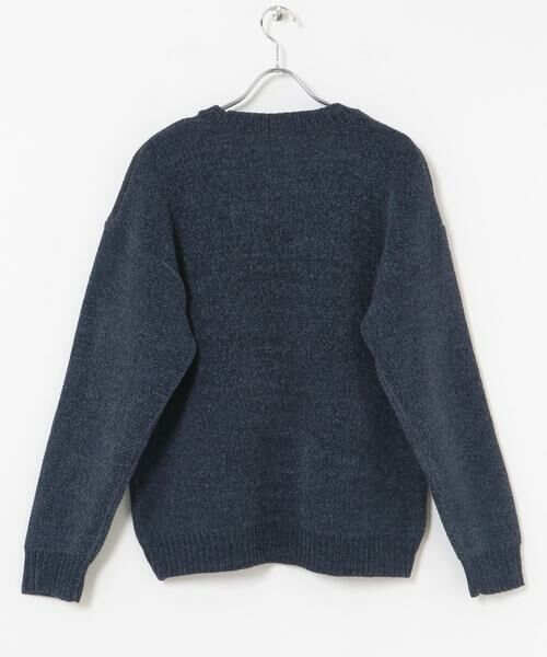 URBAN RESEARCH ITEMS / アーバンリサーチ アイテムズ ニット・セーター | カレッジロゴ モール クルーネック ニット | 詳細15