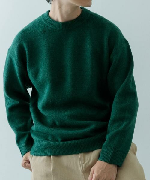 URBAN RESEARCH ITEMS / アーバンリサーチ アイテムズ ニット・セーター | クルーネック メランジニット プルオーバー | 詳細4