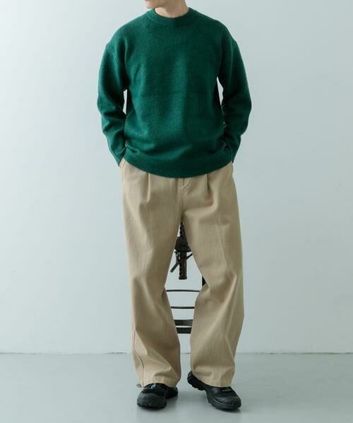 URBAN RESEARCH ITEMS / アーバンリサーチ アイテムズ ニット・セーター | クルーネック メランジニット プルオーバー | 詳細5
