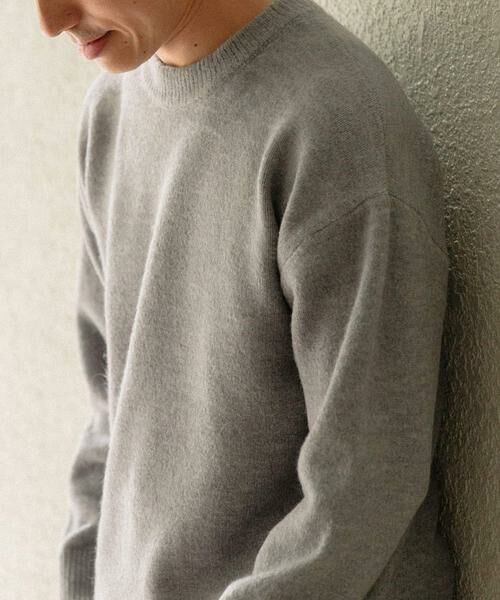 URBAN RESEARCH ITEMS / アーバンリサーチ アイテムズ ニット・セーター | クルーネック メランジニット プルオーバー | 詳細10