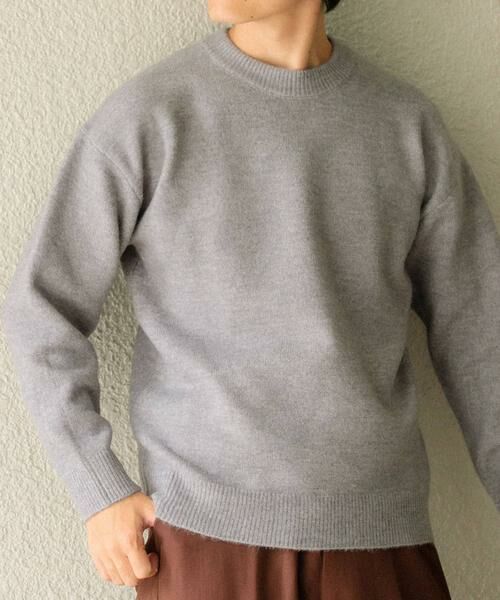 URBAN RESEARCH ITEMS / アーバンリサーチ アイテムズ ニット・セーター | クルーネック メランジニット プルオーバー | 詳細11