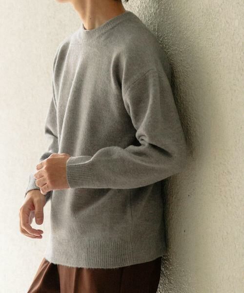 URBAN RESEARCH ITEMS / アーバンリサーチ アイテムズ ニット・セーター | クルーネック メランジニット プルオーバー | 詳細12