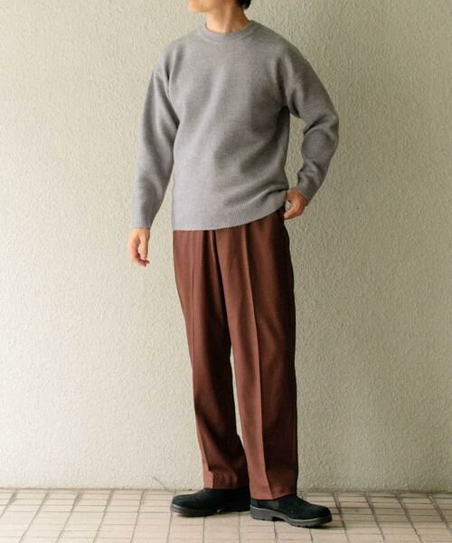 URBAN RESEARCH ITEMS / アーバンリサーチ アイテムズ ニット・セーター | クルーネック メランジニット プルオーバー | 詳細13