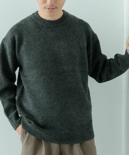 URBAN RESEARCH ITEMS / アーバンリサーチ アイテムズ ニット・セーター | クルーネック メランジニット プルオーバー | 詳細20