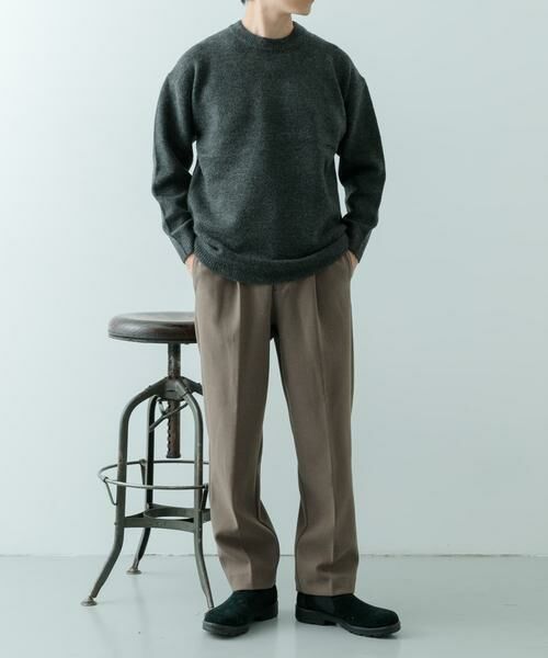 URBAN RESEARCH ITEMS / アーバンリサーチ アイテムズ ニット・セーター | クルーネック メランジニット プルオーバー | 詳細21