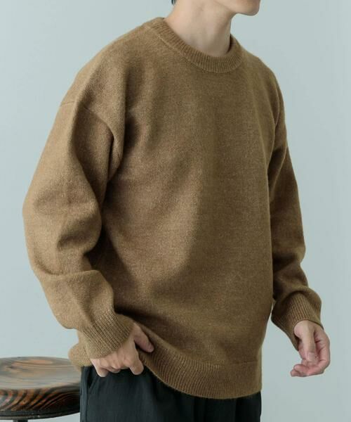 URBAN RESEARCH ITEMS / アーバンリサーチ アイテムズ ニット・セーター | クルーネック メランジニット プルオーバー | 詳細27