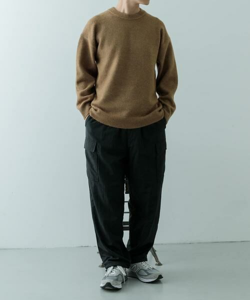 URBAN RESEARCH ITEMS / アーバンリサーチ アイテムズ ニット・セーター | クルーネック メランジニット プルオーバー | 詳細28