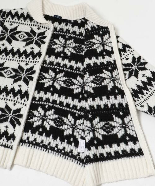 URBAN RESEARCH ITEMS / アーバンリサーチ アイテムズ ニット・セーター | カウチン ジップアップ ニットジャケット | 詳細9