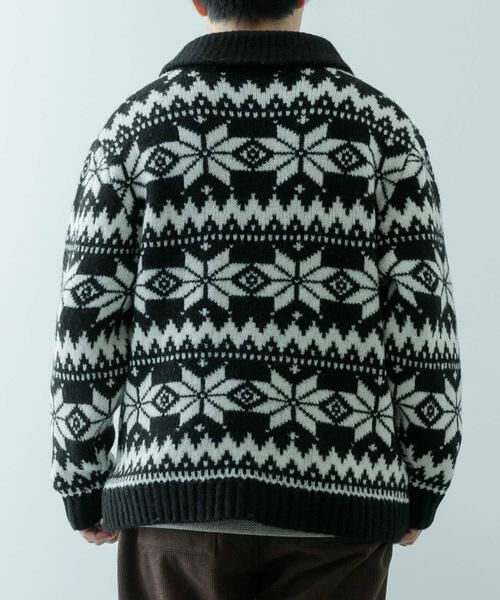 URBAN RESEARCH ITEMS / アーバンリサーチ アイテムズ ニット・セーター | カウチン ジップアップ ニットジャケット | 詳細16