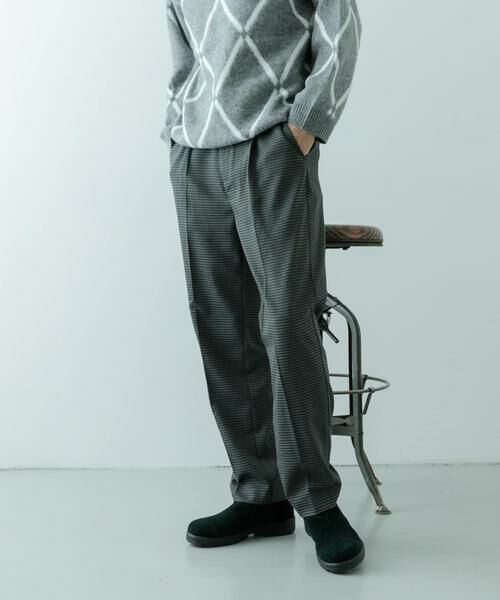URBAN RESEARCH ITEMS / アーバンリサーチ アイテムズ その他パンツ | ガンクラブチェック テーパードパンツ | 詳細12