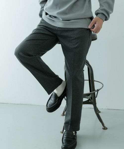 URBAN RESEARCH ITEMS / アーバンリサーチ アイテムズ その他パンツ | ガンクラブチェック テーパードパンツ | 詳細14