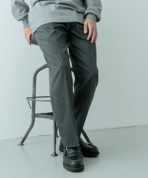 URBAN RESEARCH ITEMS / アーバンリサーチ アイテムズ その他パンツ | ガンクラブチェック テーパードパンツ | 詳細15
