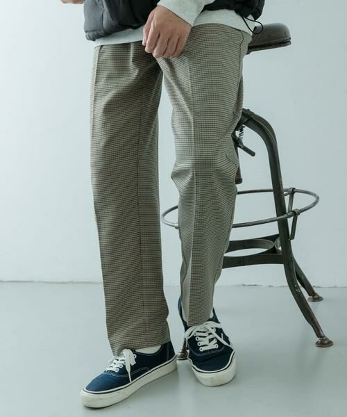 URBAN RESEARCH ITEMS / アーバンリサーチ アイテムズ その他パンツ | ガンクラブチェック テーパードパンツ | 詳細24