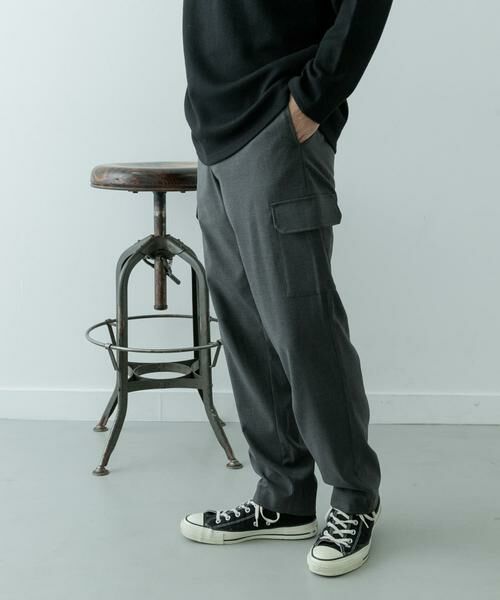 URBAN RESEARCH ITEMS / アーバンリサーチ アイテムズ その他パンツ | 発熱機能 カーゴスラックスパンツ | 詳細27