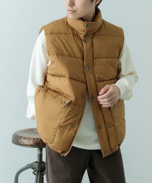 URBAN RESEARCH ITEMS / アーバンリサーチ アイテムズ ダウンジャケット・ベスト | 発熱機能 パデッドベスト | 詳細12
