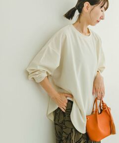 URBAN RESEARCH ITEMS / アーバンリサーチ アイテムズ Tシャツ | カットジョーゼットロングTシャツ