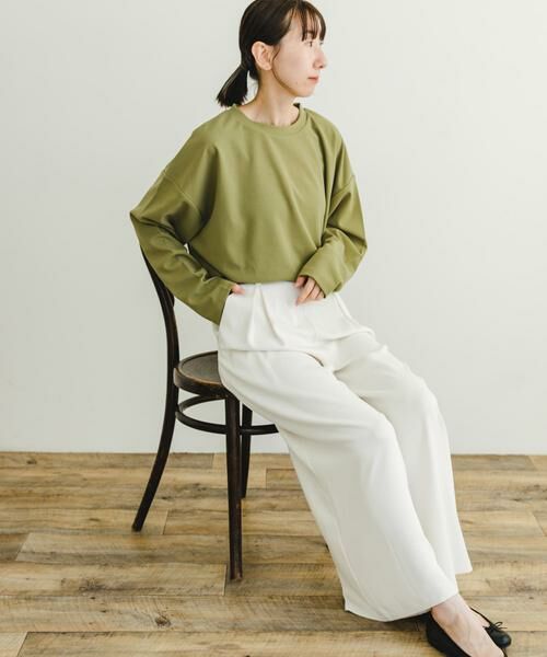 URBAN RESEARCH ITEMS / アーバンリサーチ アイテムズ Tシャツ | カットジョーゼットロングTシャツ | 詳細2