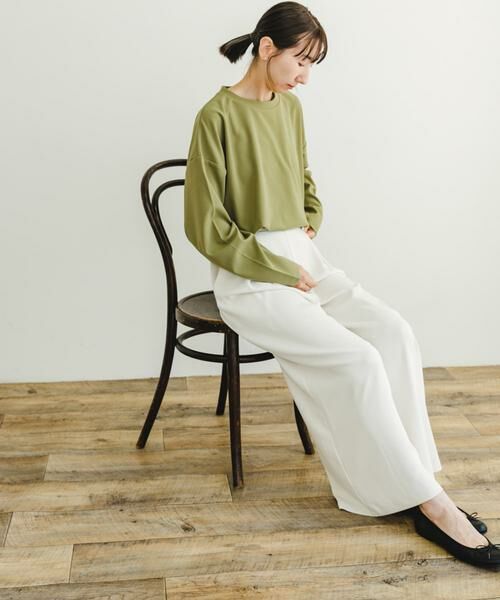 URBAN RESEARCH ITEMS / アーバンリサーチ アイテムズ Tシャツ | カットジョーゼットロングTシャツ | 詳細3