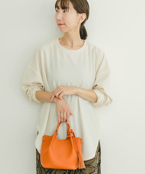 URBAN RESEARCH ITEMS / アーバンリサーチ アイテムズ Tシャツ | カットジョーゼットロングTシャツ | 詳細10