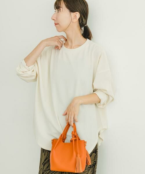 URBAN RESEARCH ITEMS / アーバンリサーチ アイテムズ Tシャツ | カットジョーゼットロングTシャツ | 詳細11