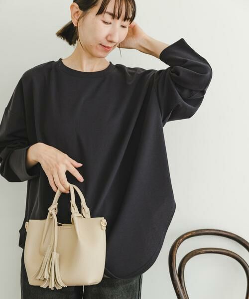 URBAN RESEARCH ITEMS / アーバンリサーチ アイテムズ Tシャツ | カットジョーゼットロングTシャツ | 詳細17