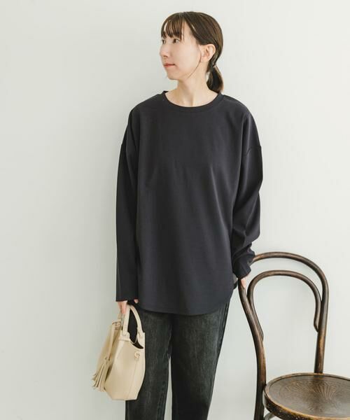 URBAN RESEARCH ITEMS / アーバンリサーチ アイテムズ Tシャツ | カットジョーゼットロングTシャツ | 詳細18