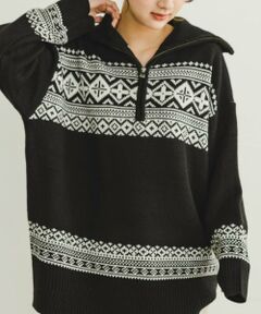 URBAN RESEARCH ITEMS / アーバンリサーチ アイテムズ ニット・セーター | ハーフジップニット