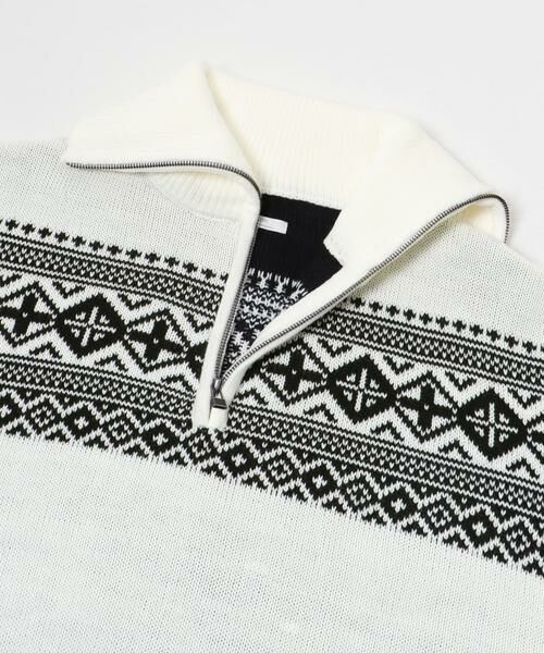 URBAN RESEARCH ITEMS / アーバンリサーチ アイテムズ ニット・セーター | ハーフジップニット | 詳細7