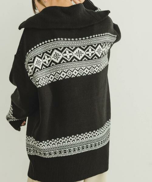 URBAN RESEARCH ITEMS / アーバンリサーチ アイテムズ ニット・セーター | ハーフジップニット | 詳細14