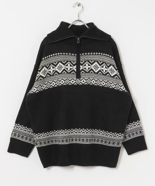 URBAN RESEARCH ITEMS / アーバンリサーチ アイテムズ ニット・セーター | ハーフジップニット | 詳細18