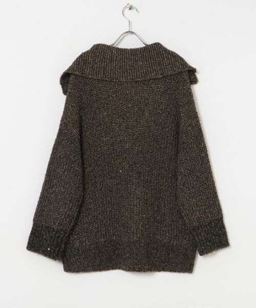 URBAN RESEARCH ITEMS / アーバンリサーチ アイテムズ ニット・セーター | ハーフジップラメニット | 詳細10