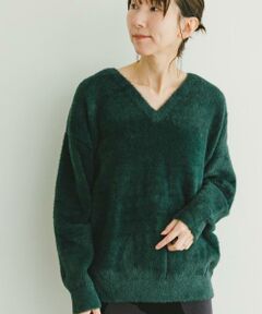 URBAN RESEARCH ITEMS / アーバンリサーチ アイテムズ ニット・セーター | ミニシャギーVネックニット