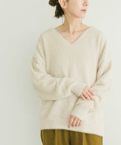 URBAN RESEARCH ITEMS / アーバンリサーチ アイテムズ ニット・セーター | ミニシャギーVネックニット