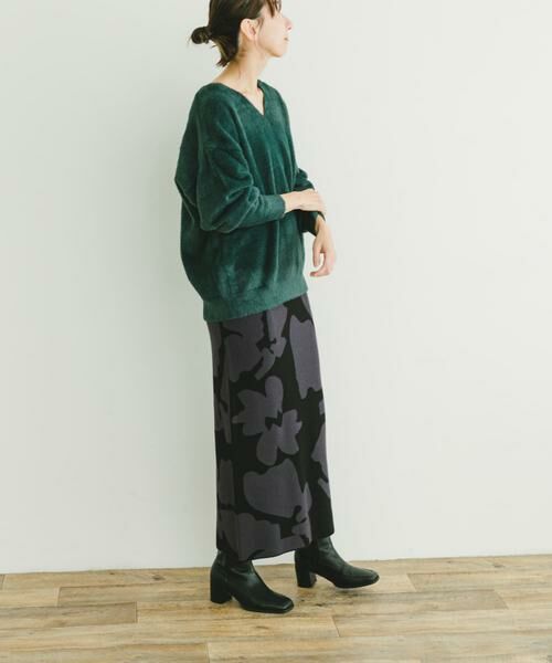 URBAN RESEARCH ITEMS / アーバンリサーチ アイテムズ ニット・セーター | ミニシャギーVネックニット | 詳細4