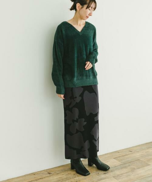URBAN RESEARCH ITEMS / アーバンリサーチ アイテムズ ニット・セーター | ミニシャギーVネックニット | 詳細5