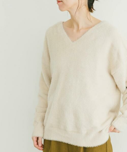 URBAN RESEARCH ITEMS / アーバンリサーチ アイテムズ ニット・セーター | ミニシャギーVネックニット | 詳細14