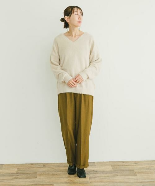 URBAN RESEARCH ITEMS / アーバンリサーチ アイテムズ ニット・セーター | ミニシャギーVネックニット | 詳細15