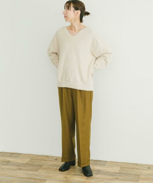 URBAN RESEARCH ITEMS / アーバンリサーチ アイテムズ ニット・セーター | ミニシャギーVネックニット | 詳細16