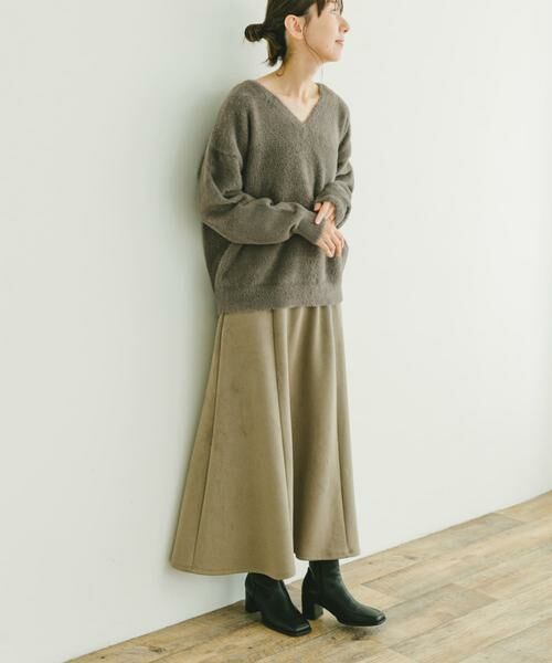 URBAN RESEARCH ITEMS / アーバンリサーチ アイテムズ ニット・セーター | ミニシャギーVネックニット | 詳細23