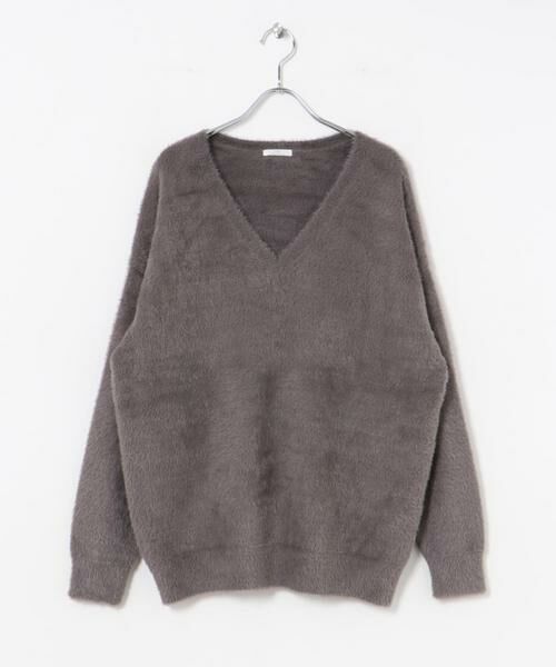 URBAN RESEARCH ITEMS / アーバンリサーチ アイテムズ ニット・セーター | ミニシャギーVネックニット | 詳細24
