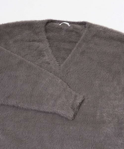 URBAN RESEARCH ITEMS / アーバンリサーチ アイテムズ ニット・セーター | ミニシャギーVネックニット | 詳細25