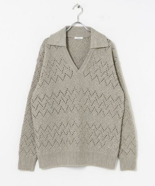 URBAN RESEARCH ITEMS / アーバンリサーチ アイテムズ ニット・セーター | スキッパーニットプルオーバー | 詳細7