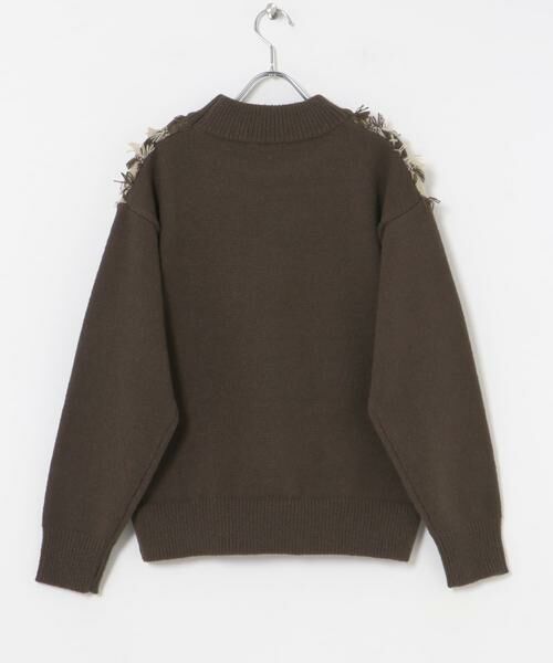 URBAN RESEARCH ITEMS / アーバンリサーチ アイテムズ ニット・セーター | フリンジプチハイニット | 詳細13