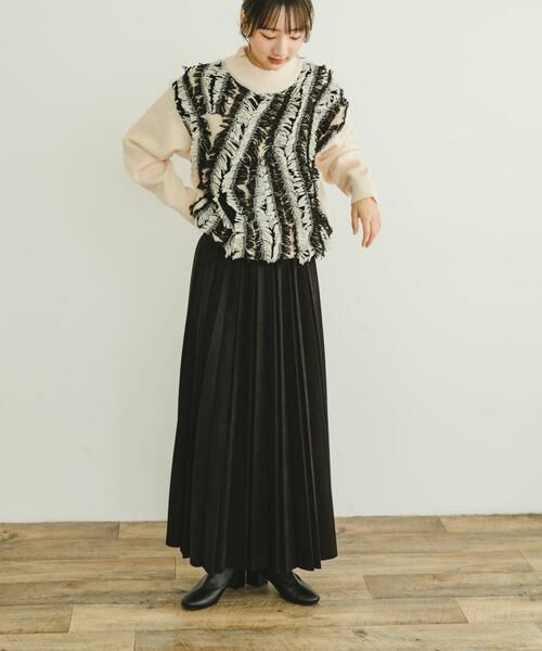 URBAN RESEARCH ITEMS / アーバンリサーチ アイテムズ ニット・セーター | フリンジプチハイニット | 詳細17